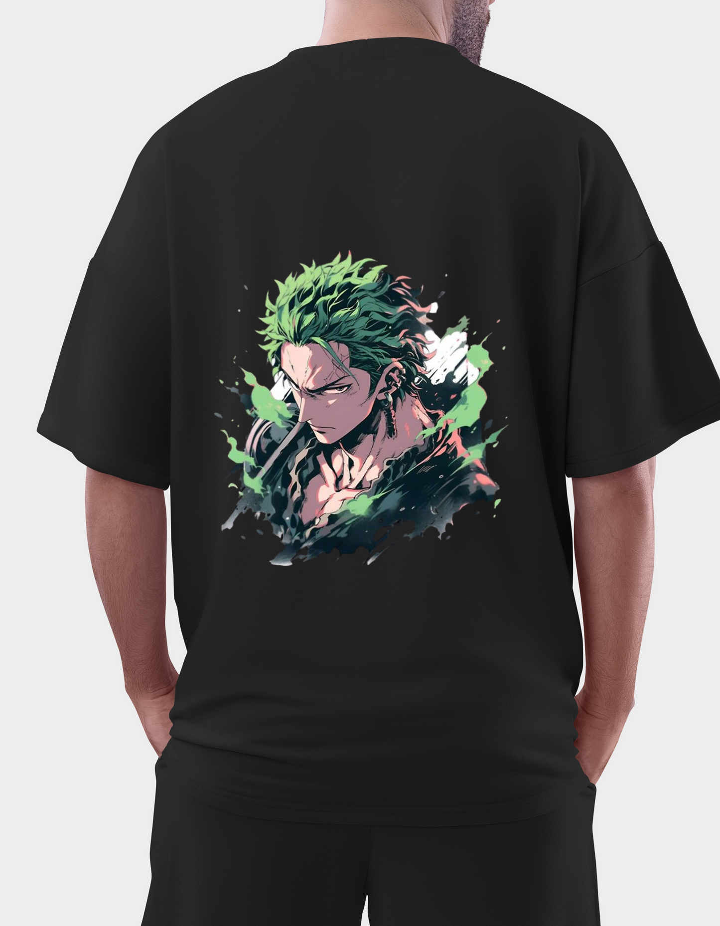 Zoro Anime Oversized T-shirt