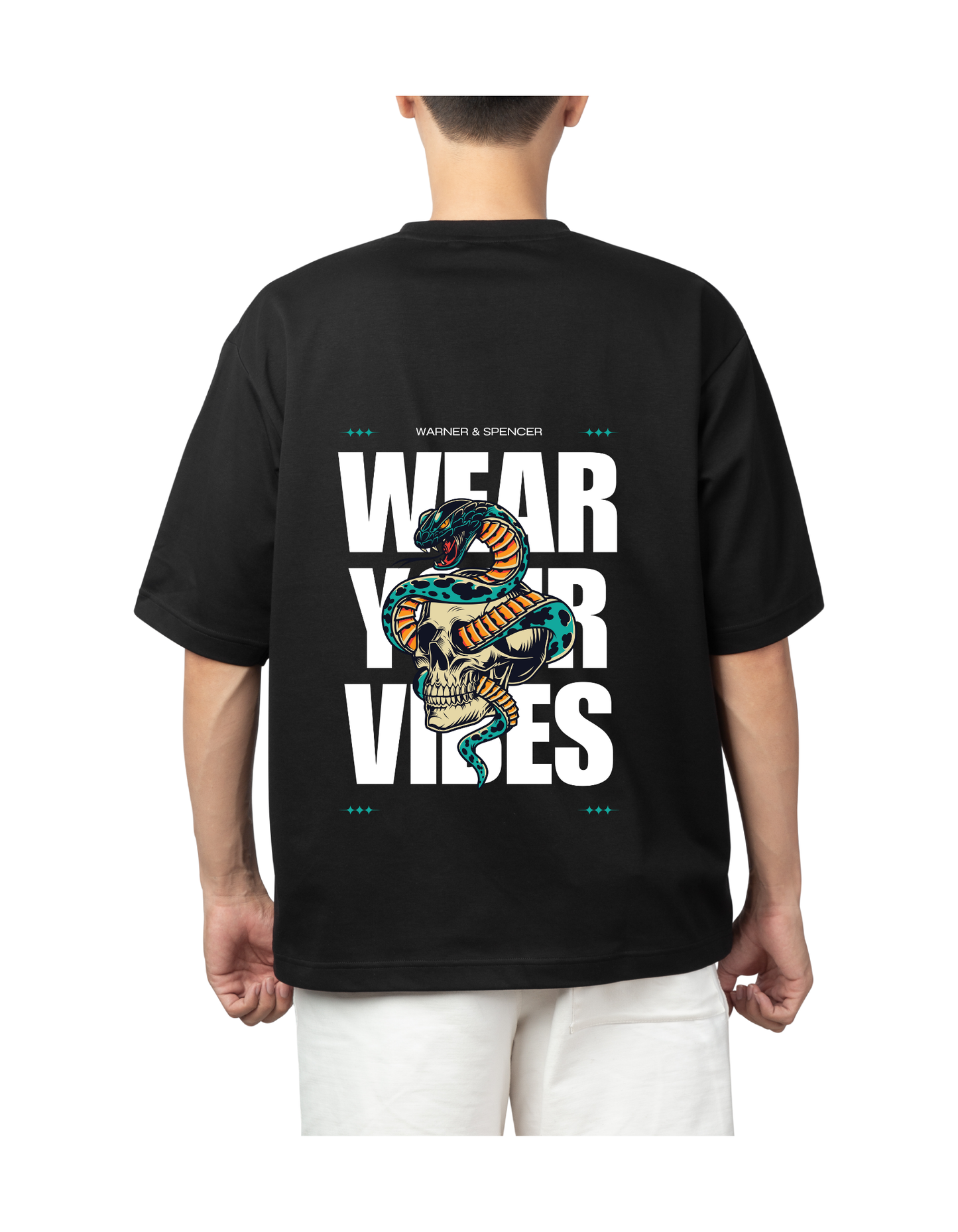 Men Graphic Printed Oversized T-Shirt