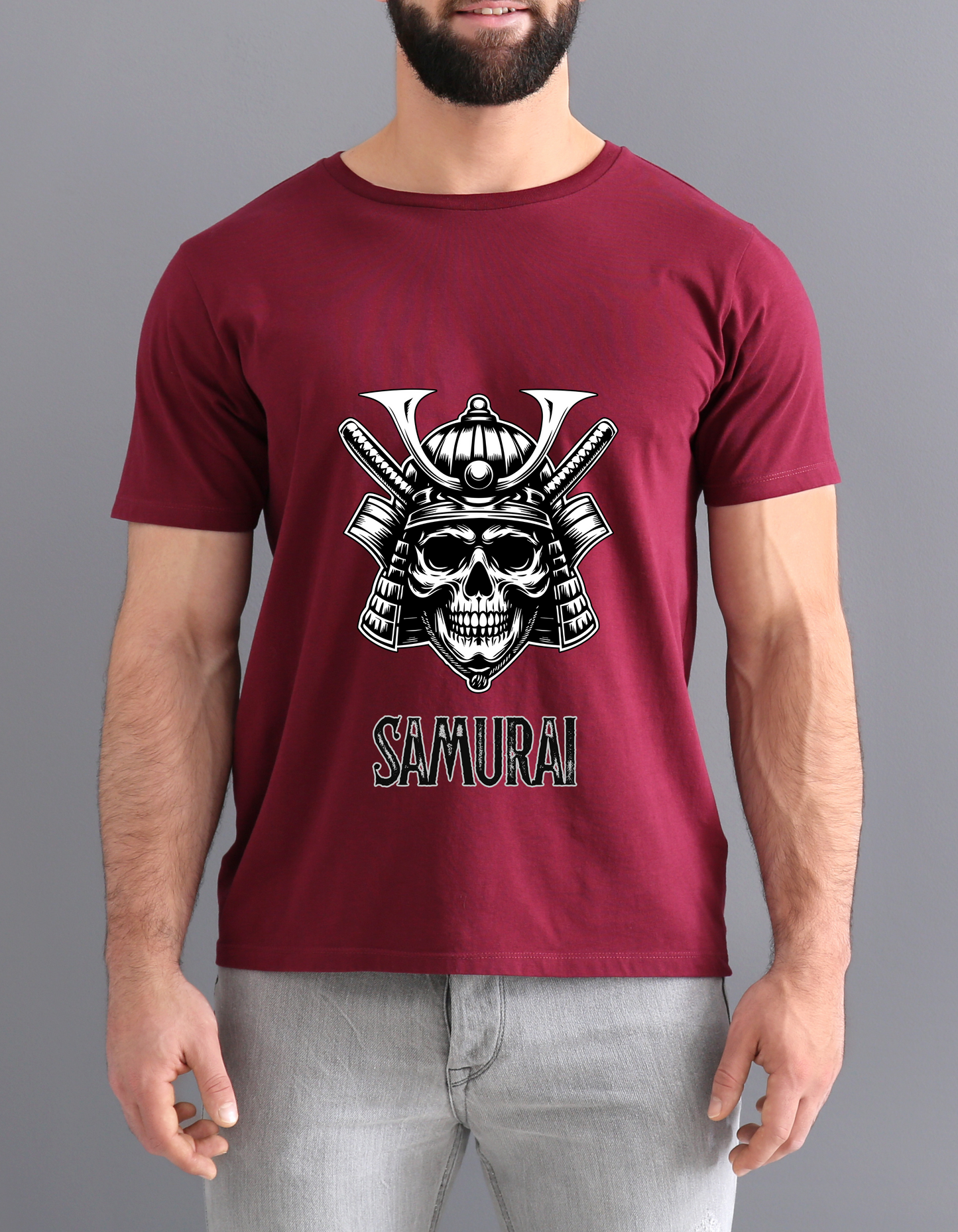 Men Samurai Oversized T-Shirt