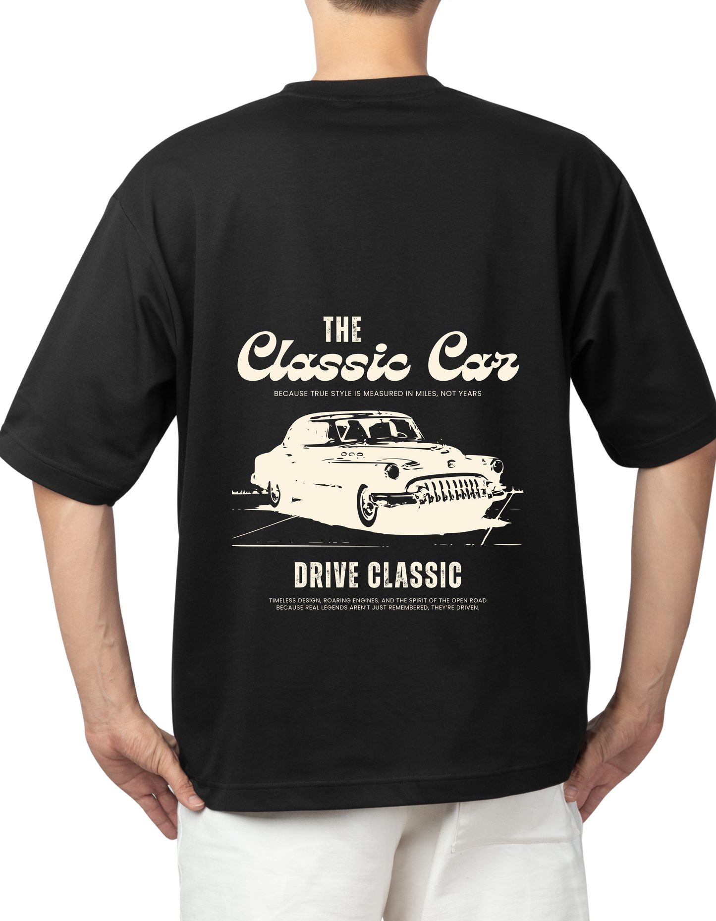 Classic Car Oversized T-Shirt