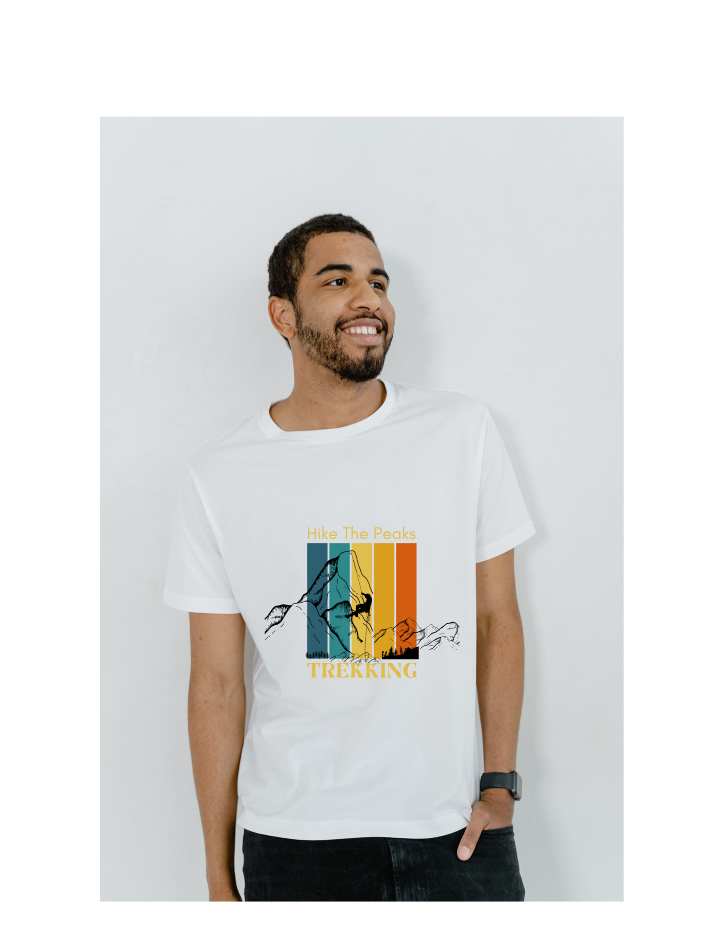 Men casual fir  T-shirt