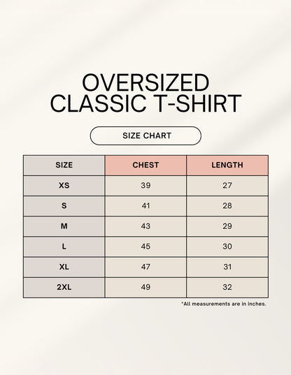 Beachside Vibes Cotton Men Oversized T-Shirt